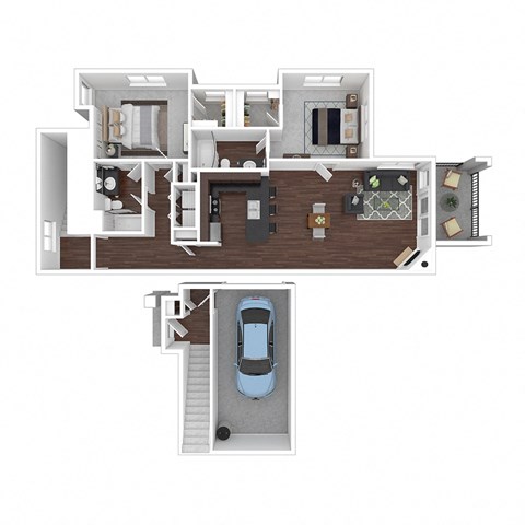 Two Bedroom, Two Bathroom Apartment Home | Puyallup, WA